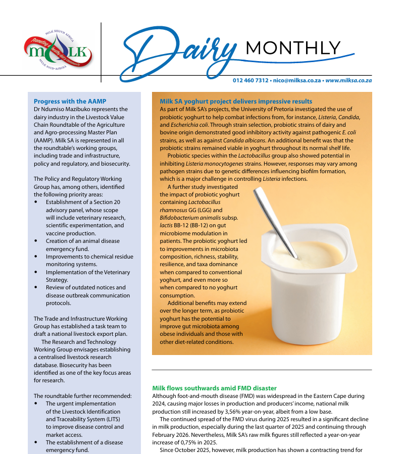 Dairy Monthly